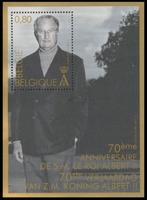 BL113 Postzegel Koning Albert II 70 (6 juni 1934), Ophalen of Verzenden, Frankeerzegel, Postfris