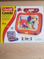 Magneet/insteekbord Quercetti Combi 2_in_1, Kinderen en Baby's, Ophalen of Verzenden, Gebruikt, Puzzelen