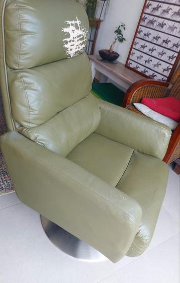 Groene draaistoel