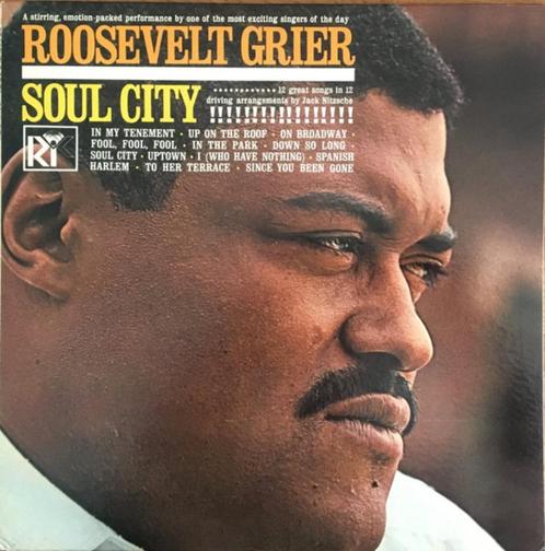 ROOSEVELT GRIER - SOUL CITY (US 1964), Cd's en Dvd's, Vinyl | Rock, Gebruikt, Rock-'n-Roll, Verzenden