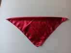 Serviettes en tissu satiné, Huis en Inrichting, Keuken | Textiel, Ophalen of Verzenden, Zo goed als nieuw, Rood, Overige typen