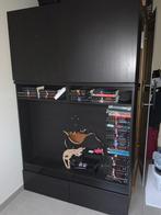 TV meubel, Ophalen, 100 tot 150 cm, Zo goed als nieuw, Modern