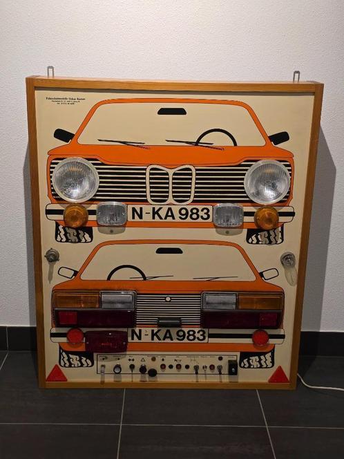 Lesbord autoverlichting BMW E21 1975, Antiek en Kunst, Curiosa en Brocante, Ophalen