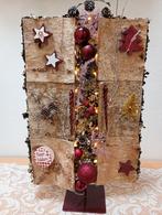 Modern kerststuk met berk en verlichting, Ophalen of Verzenden, Nieuw