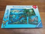 Puzzel dino's, Kinderen en Baby's, Speelgoed | Kinderpuzzels, Ophalen of Verzenden, 10 tot 50 stukjes, Gebruikt