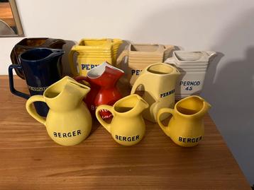 Kannen PASTIS PERNOD 45 51 beschikbaar voor biedingen