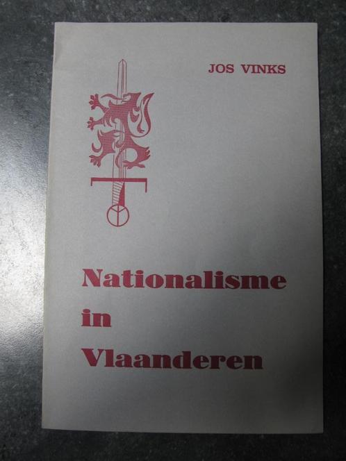 Boek Jos Vinks nationalisme in Vlaanderen gesigneerd, Boeken, Geschiedenis | Nationaal, Gelezen, Ophalen of Verzenden