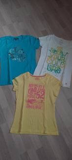 Setje van 3 t-shirts maat 164, Le coq sportif, Meisje, Ophalen of Verzenden, Zo goed als nieuw