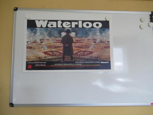 Affiche du film WATERLOO, Collections, Posters & Affiches, Comme neuf, Cinéma et TV, A1 jusqu'à A3, Rectangulaire horizontal, Envoi