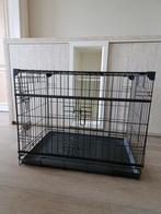 Cage pour chien 2 portes - L77xW56xH60cm, Animaux & Accessoires, Moins de 65 cm, 75 à 110 cm, Enlèvement, Utilisé
