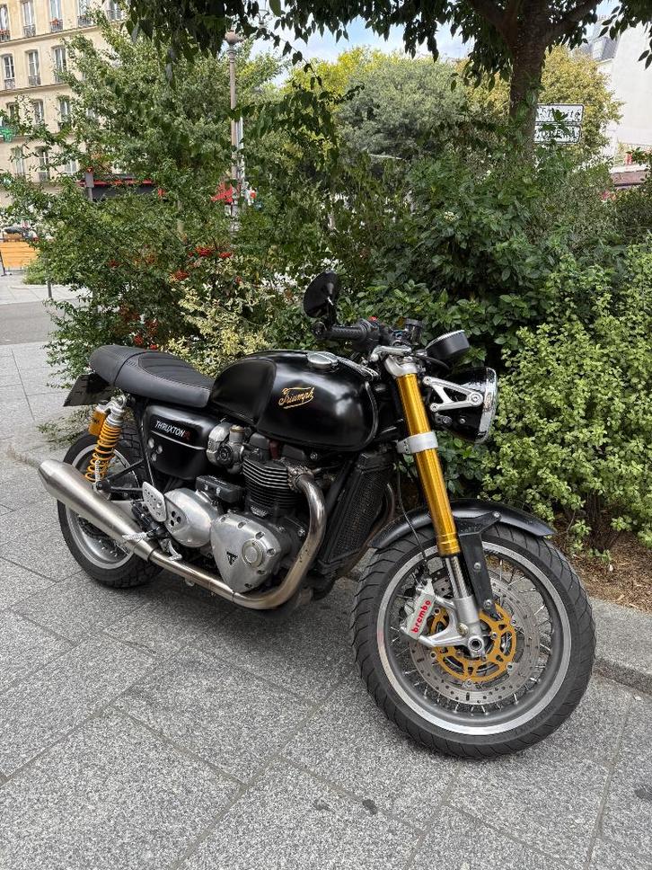 Triumph Thruxton R 1200 - 2016, Motoren, Motoren | Triumph, Particulier, ABS, LED Verlichting, Ophalen