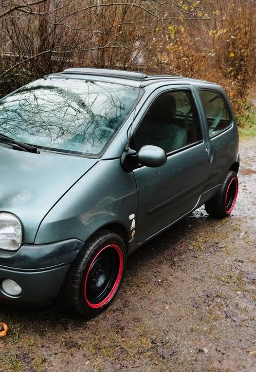 Renault twingo 1, Auto's, Renault, Particulier, Twingo, Elektrische ramen, Open dak, Benzine, Euro 4, Handgeschakeld, Groen, Grijs