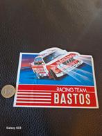 Autosticker Racing team BASTOS BMW, Ophalen of Verzenden, Zo goed als nieuw