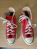 rode hoge stoffen schoenen - Converse - maat 38, Schoenen, Converse all star, Jongen of Meisje, Zo goed als nieuw