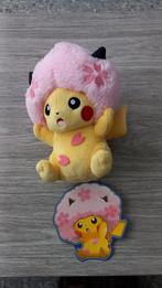Pikachu Plushie (Sakura Afro) Pokemon Center Tokyo, Enlèvement ou Envoi, Neuf, Autres types