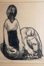 Europalia 2025/ Spanje/ets van Anto Diez 1914 - Bredene 1992, Antiek en Kunst, Kunst | Etsen en Gravures, Ophalen of Verzenden