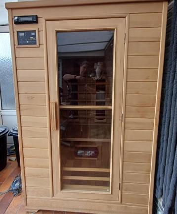 Infrarood cabine, Enlèvement, Comme neuf, Infrarouge, Sauna complet