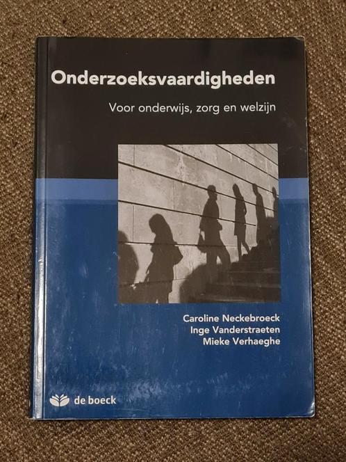 Caroline Neckebroeck - Onderzoeksvaardigheden, Boeken, Schoolboeken, Zo goed als nieuw, Nederlands, Ophalen of Verzenden