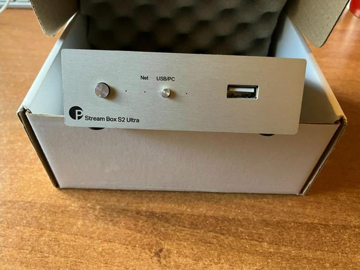 Pro-Ject Stream Box S2 Ultra – streamer in topstaat, Audio, Tv en Foto, Versterkers en Ontvangers, Zo goed als nieuw, Stereo, Overige merken