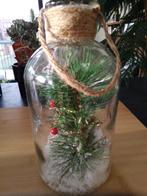 kerstbokaal met led lichtjes, Ophalen, Zo goed als nieuw