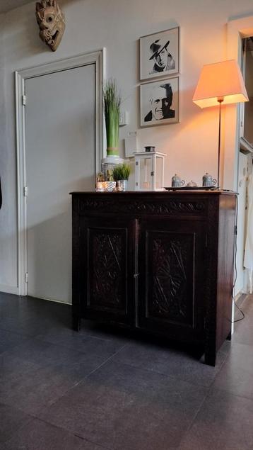 Prachtige antieke Art-Nouveau dressoir  beschikbaar voor biedingen