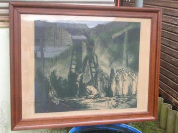 GESIGNEERD JEAN DONNAY DE HEILIGE VROUWEN OP GOLGOTHA ZIE FO beschikbaar voor biedingen