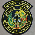 Motor - Union Belgische Politie, Verzamelen, Ophalen of Verzenden, Overige soorten, Embleem of Badge