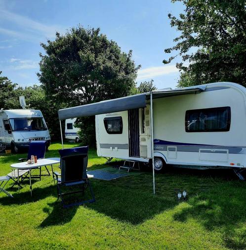 Hobby 540 UL  2010 excellent, Caravans en Kamperen, Caravans, Bedrijf, tot en met 4, 1250 - 1500 kg, Rondzit, Hobby, 2 aparte bedden