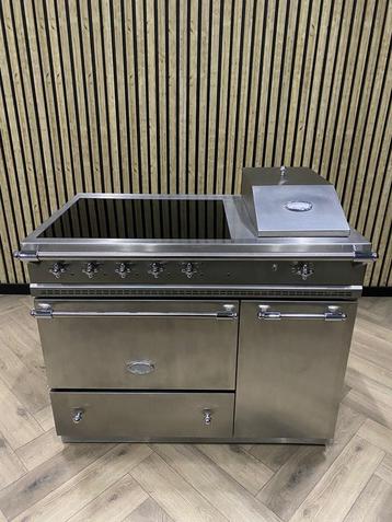 Prachtige Lacanche Inox Blinkend Chroom Keramisch + Friteuse