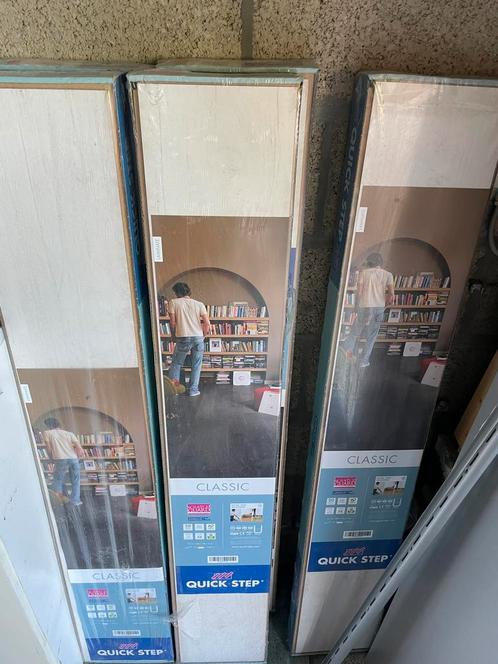 Laminaat Quick Step “bleached white teak”, Doe-het-zelf en Bouw, Vloerdelen en Plavuizen, Nieuw, Laminaat, Overige materialen