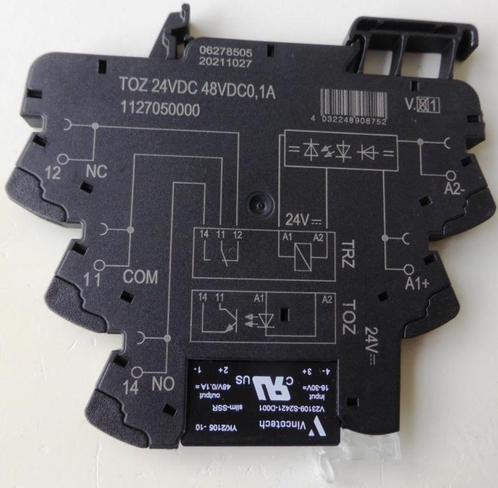 Weidmuller halfgeleiderrelais 1127050000, Doe-het-zelf en Bouw, Elektriciteit en Kabels, Nieuw, Ophalen of Verzenden