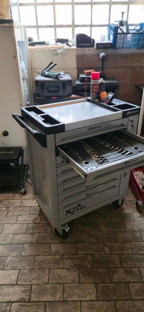 Metallo gereedschapswagen 8 lades 8 gevuld. Nieuw!, Auto diversen, Autogereedschap, Nieuw, Ophalen of Verzenden