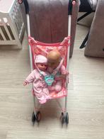 buggy met twee poppen bijhorend bedje, Kinderen en Baby's, Ophalen, Gebruikt