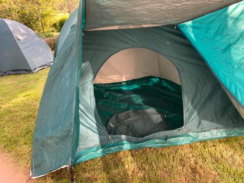 Tente dôme avec 2-3 pers Vert, Caravanes & Camping, Tentes, jusqu'à 3, Utilisé, Enlèvement
