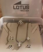 Lotus zilver set, Ophalen of Verzenden, Zilver