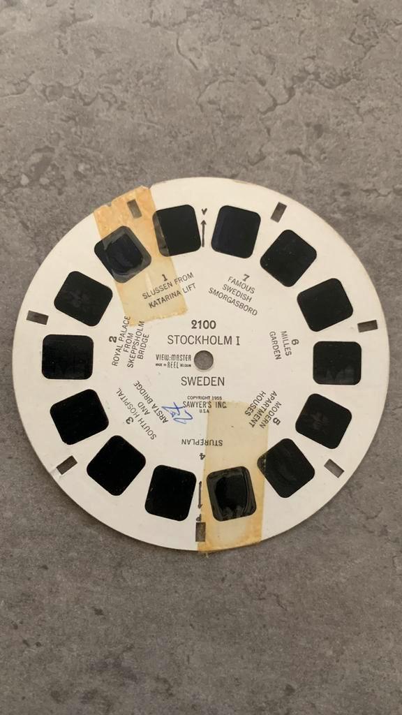 View Master  – Stockholm I Suède années 50, Collections, Jouets, Utilisé, Enlèvement ou Envoi
