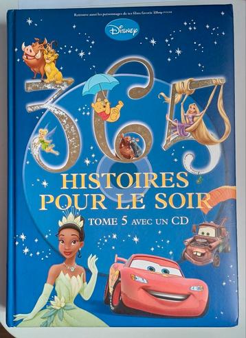Livre 365 Histoires pour le soir Disney, Tome 5