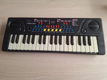 *Elektronisch Keyboard voor kinderen met 37 toetsen, Kinderen en Baby's, Ophalen of Verzenden, Gebruikt, Elektronica, Met geluid