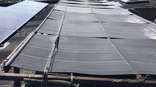 Zwembadverwarming doorstroompanelen met thermostaat +wisselk, Doe-het-zelf en Bouw, Zonnepanelen en Toebehoren, Gebruikt, Ophalen