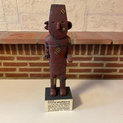 Tintin - Le fétiche Arumbaya de 46 cm, Verzamelen, Stripfiguren, Zo goed als nieuw, Beeldje of Figuurtje, Kuifje, Ophalen
