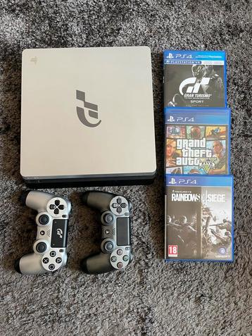Ps4 GT Edition 1TB 2contr 3games beschikbaar voor biedingen