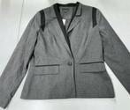 Warehouse Dames blazer-colbert-jasje Nieuw grijs-zwart L-44, Kleding | Dames, Jasjes, Kostuums en Pakken, Ophalen of Verzenden