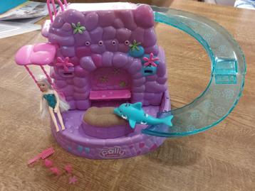 Polly Pocket Fontein met glijbaan  beschikbaar voor biedingen