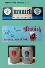 MEIRESONNE  MUNICH set, Ophalen of Verzenden, Zo goed als nieuw, Reclamebord