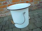 Antieke wc  -  Geëmailleerde nachtemmer, Antiek en Kunst, Ophalen of Verzenden