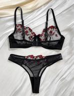 Ensemble culotte soutien-gorge femme, Kleding | Dames, Ondergoed en Lingerie, Autre, Ophalen of Verzenden, Zwart, BH