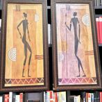 Paar Afrikaanse frames die een paar voorstellen, Gebruikt, Ophalen of Verzenden