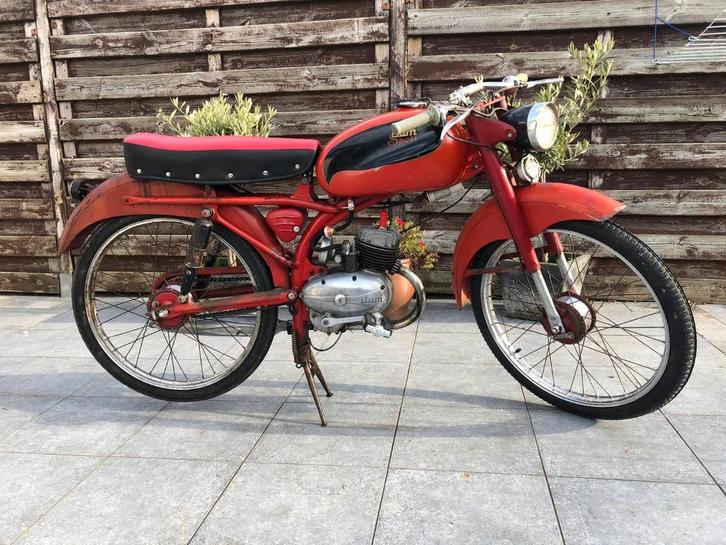 itom sport 1957, Fietsen en Brommers, Brommers | Oldtimers, Ophalen