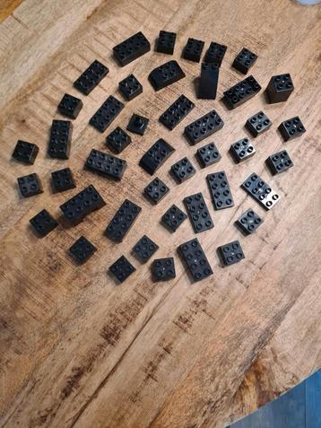 Lot de blocs Lego Duplo noirs, Enlèvement ou Envoi, Comme neuf, Briques en vrac, Duplo