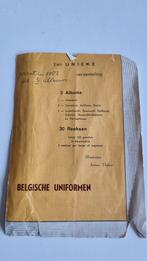 Historia Belgische uniformen 150 prenten, Ophalen of Verzenden